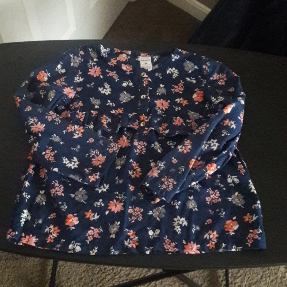 Girls' blouse 100% varicose material, soft